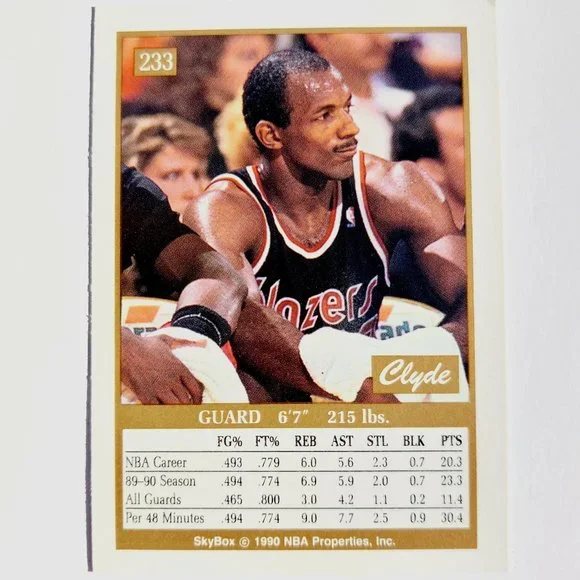 Portland Trailblazers (Clyde Drexler) - BKBL [25_CD8] - Picture 3 of 3